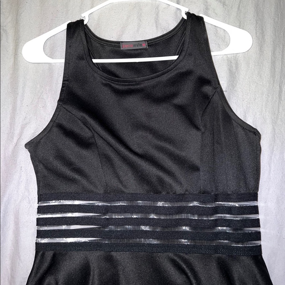 Joyce Leslie Fit and Flare Black Dress